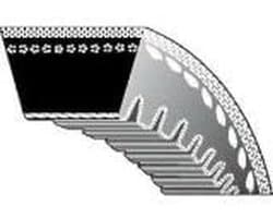 Aandrijfriem V-riem - V-snaar Grasmaaier - Grasmaaier Onderhoud - Open Flank Ontwerp - 13 x 2180 mm - Zwart