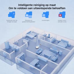 Xiaomi Robot Vacuum S40C – Robotstofzuiger met Dweilfunctie – 5000Pa Zuigkracht – Slimme LDS Lasernavigatie – App-bediening – Automatisch Opladen – Geschikt voor Harde Vloeren & Laagpolig Tapijt — thumbnail 4