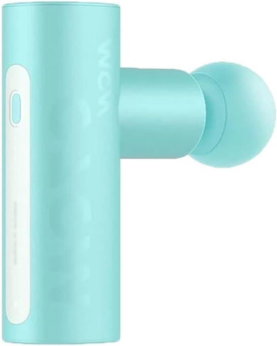 Mini Massage Gun - Spierontspanningspistool - Vermoeidheid Verlichten - Geluidsarme Motor - 12.7cm - Groen — afbeelding 1