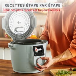 Intelligente Multikoker - Hogedruk Koker - Snel Maaltijden Bereiden - Duizenden Recepten Direct - 6 Liter Capaciteit - Eucalyptus — thumbnail 3