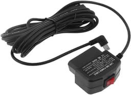 aladdien - Mini USB-voedingsadapter - OBD-voedingskabel - 24 uur bewaking - Zwart - Dashcam voeding - Voor auto-dashcamera — thumbnail 1