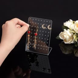 3-delige Oorbellen Display Stand - Oorbellen Hanger, Organizer en Showcase voor Sieradenopslag — thumbnail 5