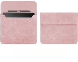 Geschikt voor Kindle-hoes, geschikt voor Scribe 10,2 inch tablet e-reader, magnetische leren hoes, mat PU-leer, minimalistische hoes - (magnetische sluiting, krasbestendig, penhouder ontwerp), roze