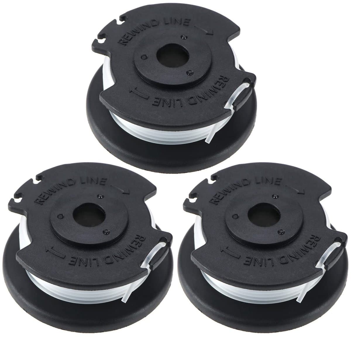 LIVIA HOME- Spool Line Vervangend - 3x Grasmaaier Spoel - 4,9 m Lengte - 1,6 mm Diameter - Duurzaam Nylon/ABS - Eenvoudig te Installeren - Grasmaaierlijn — afbeelding 1