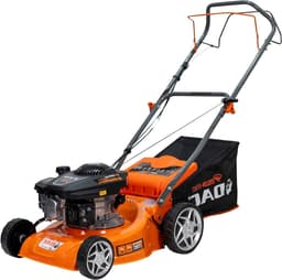 Thermische Grasmaaier - Zelfrijdende Grasmaaier - Gazon Onderhoud - 4-takt Motor 3.3 pk - 40 cm Maaibreedte - Oranje — thumbnail 1