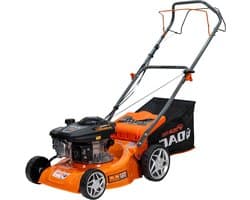 Thermische Grasmaaier - Zelfrijdende Grasmaaier - Gazon Onderhoud - 4-takt Motor 3.3 pk - 40 cm Maaibreedte - Oranje