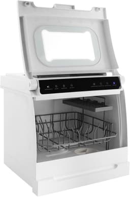 Mini Vaatwasser - Compacte Afwasser - Keuken Reinigen - Intelligent Touch Control - 45 x 40 x 40 cm - Wit — thumbnail 1
