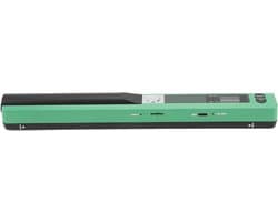 Draagbare Document Scanner - Handheld Scanner Beeldscanner - Documenten Scannen - Plug-and-Play Installatie - A4 Formaat - Groen