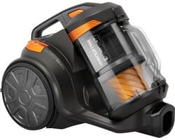 Cilinderstofzuiger - Stofzuiger - Snel Huis Schoonmaken - Motor met Hoog Rendement - 35 Liter - Zwart Geel