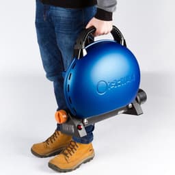 O-Grill 500 Gas BBQ - Draagbare Gas BBQ - Compact & Krachtig - Camping / Balkon - Blauw — thumbnail 5