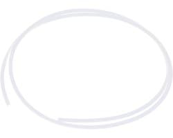 Isolatie Buis - PTFE Slang - 3D Printer Onderdelen - Lage Wrijvingscoëfficiënt - 5mm x 6mm x 1.5m - Wit