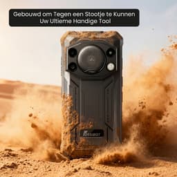 FOSSiBOT F110PRO Robuuste Smartphone - Dual SIM - 8GB RAM - 128GB ROM - 10000mAh - 6,745 inch HD+ IPS Scherm - IP68 Waterdicht Telefoon -Android 15- GPS,NFC,OTG -zwart, ijzergrijs — thumbnail 2