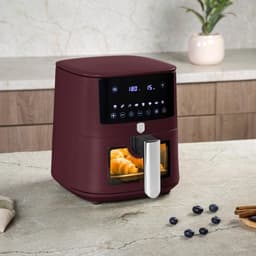 Heteluchtfriteuse - Airfryer - Gezond Frituren - Grote Capaciteit - 5 Liter - Zwart — thumbnail 2