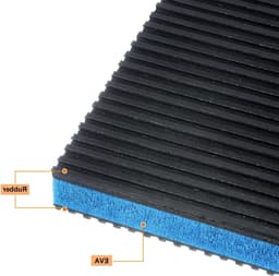 4 STKS Rubber Anti Vibratie Pads 2"x2"x7/8" - Trillingen Demping Mat voor Air Compressor, Loopband en Wasmachine met EVA Center en Anti-Skid Ontwerp — thumbnail 3