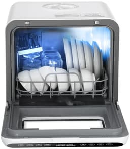 Cellista Tafelmodel Vaatwasser 1000W - Mini Aanrecht Vaatwasser voor 6 Sets - Compacte Afwasmachine - Energiezuinig en Ruimtebesparend Design — thumbnail 1