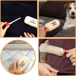 Set van 6 Herbruikbare en Wasbare Haarvangers voor de Wasmachine, Mini Haarverwijderaar en Silicone Accessoires voor Efficiënte Haarverzameling — thumbnail 4
