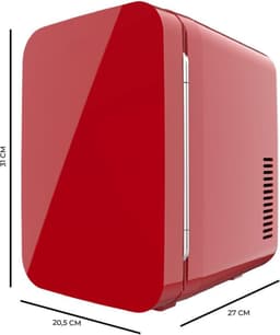 White-Label® Mini Koelkast - Minibar - Skincare Fridge - Rood — thumbnail 2