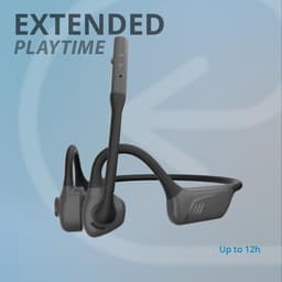 Lexium Bone Conduction Headphone - Sporthoofdtelefoon - Koptelefoon voor Sport - Open Ear Koptelefoon - Sport Koptelefoon — thumbnail 2