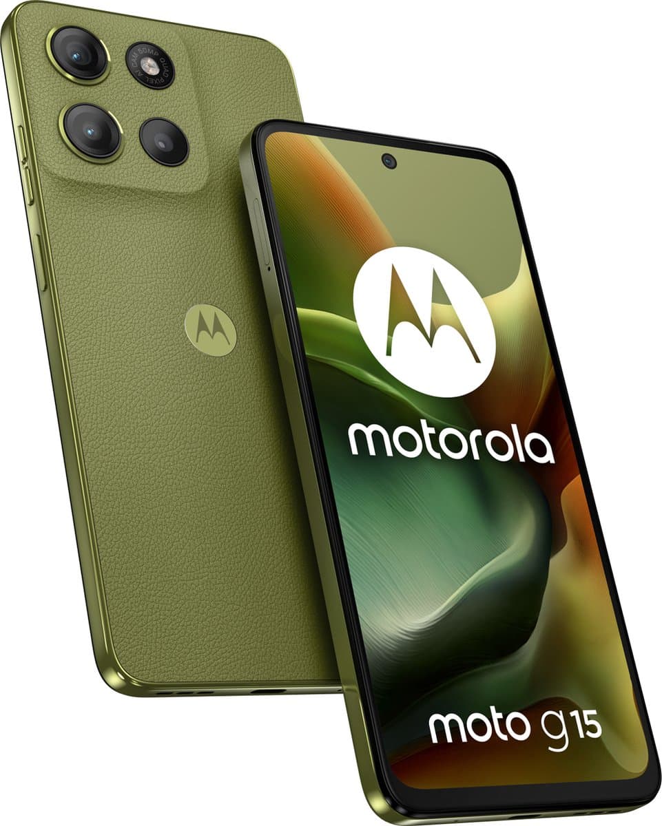 Motorola moto g15 - 4GB/128GB - Iguana Green — afbeelding 1