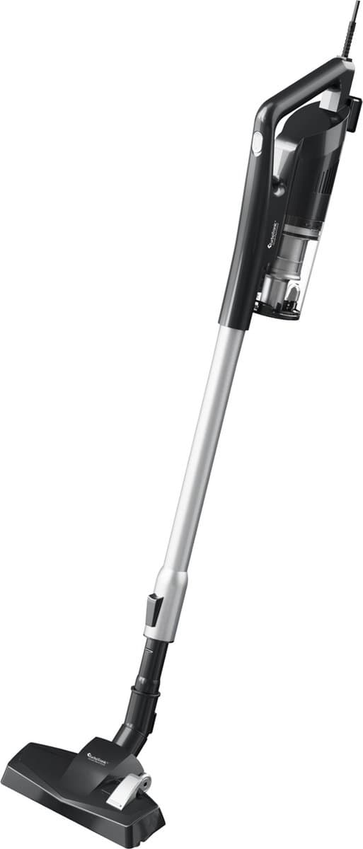 TurboTronic MF8 Steelstofzuiger met Snoer en Handstofzuiger zonder zak - Zwart/Zilver — afbeelding 1
