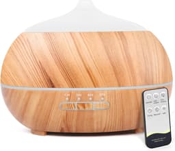 Aroma Diffuser en Luchtbevochtiger met Afstandsbediening 500 ml – Ultrasone Aromatherapie voor Grote Ruimtes — thumbnail 1