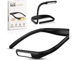 Xolby® Neklamp voor Boek en Haakwerk - Flexibele LED Leeslamp - Neklampje & Nekleeslamp - Leeslampje voor in Bed - USB Oplaadbaar