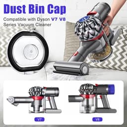 Stofreservoirbodemafdekking geschikt voor Dyson V7 V8 SV10 SV11 stofzuiger met schroevendraaier — thumbnail 2