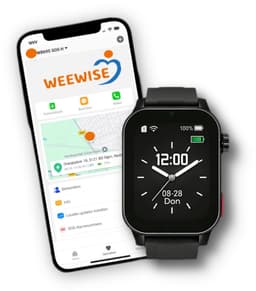 Weewise WS81 - GPS-horloge voor senioren - Valdetectie - SOS knop - GPS Tracker - GPS Horloge Ouderen - Alarm Horloge - SOS Horloge - Valdetectie - Alzheimer - Dementie - Alarmknop - Videobellen - Inclusief Simkaart & App — thumbnail 15