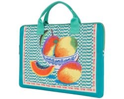 Oilily laptoptas met laptopvak Loulou Laptop Sleeve Deep Green groen