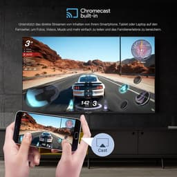 32 Inch Smart TV HD LED Borderless TV met Google TV en Dolby Audio — thumbnail 2