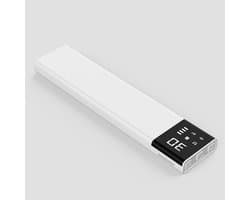 Uitgebreide slaapluidspreker voor onder het kussen, met botgeleidingstechnologie – Bluetooth-slaaphulpmiddel met witte ruis, display, 36 natuurlijke en rustgevende geluiden, 650mAh-batterij, timer en TF-kaartsleuf (wit).