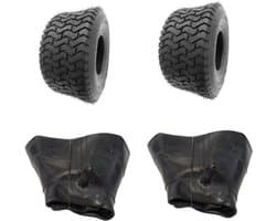 Grasmaaier Banden - Gazonbanden Set - Terrein Onderhoud - 4-Laags Constructie - 18 x 9.50-8