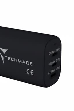 USB-oplader A+ 2× Type-C 65 Watt — thumbnail 2