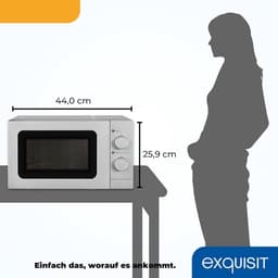 Magnetron 700W Compact Zwart — thumbnail 2