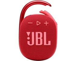 Draagbare Bluetooth Luidspreker - Mini Speaker - Muziek Luisteren Onderweg - Geïntegreerde Karabijnhaak - 10 Uur Speeltijd - Rood
