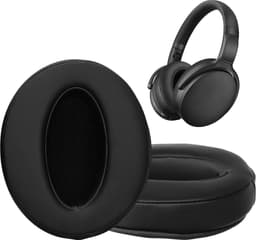 kwmobile 2x oorkussens geschikt voor Sennheiser HD 4.50SE / HD 4.40BT / HD 4.30G / HD 4.20S - Earpads voor koptelefoon in zwart — thumbnail 5