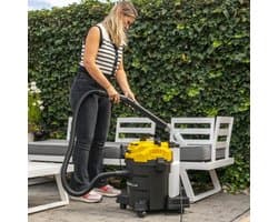 Powerplus - Yellow - POWX3265 - Geborsteld - Stofzuiger - tapijtreiniger - nat-droog 1600W 20L