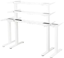 Albatros bureau onderstel LIFT, 2x motoren, elektrisch bureauframe in hoogte verstelbaar met geheugenfunctie voor buro - Bureau poten, Bureau frame, Bureautafel, Burotafel, Secretaire bureau — thumbnail 2