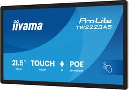 iiyama TW2223AS-B3P beeldkrant Interactief flatscreen 54,6 cm (21.5") Wifi 450 cd/m² Full HD Zwart Touchscreen Type processor Android 24/7 — thumbnail 4