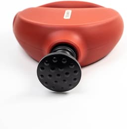 Massagepistool - Spiermassageapparaat - Spierherstel Ontspanning - 4 Snelheden Koppen - USB C Lading - Rood — thumbnail 2