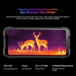 Smartphone Blackview ROCK 3 - 24GB RAM - 256GB ROM - 4G - Android 16 - 6.78inch 120Hz - 10000mAh - 108MP camera - BT5.2 - IP69K - NFC - OTG - GPS - Zwart — thumbnail 14