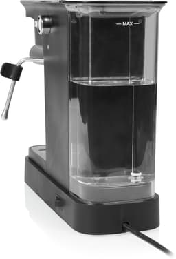Espressomachine 20 bar - Princess Piston Espressomachine – Geschikt voor Gemalen Koffie & ESE‑pads – 0,8L Waterreservoir – Stoompijpje voor Cappuccino & Latte – Compact Koffiezetapparaat – Zwart – 01.249421.01.001 — thumbnail 5
