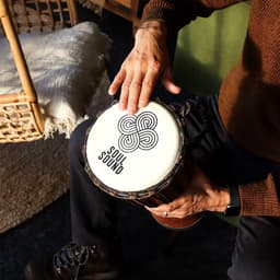 Pro Djembe Trommel – Soul Sound(laag) 40 cm — thumbnail 5