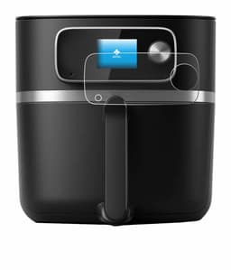 upscreen - Screenprotector voor Philips Airfryer HD9880/90 - Folie Beschermfolie transparant antibacterieel — thumbnail 5