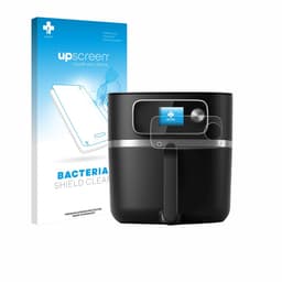 upscreen - Screenprotector voor Philips Airfryer HD9880/90 - Folie Beschermfolie transparant antibacterieel — thumbnail 2