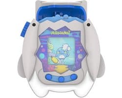Allecto- Beschermhoesje Tamagotchi Paradise - schattig - siliconen - wit - cartoon - met sleutelhaak - leuk - compatibel - Beschermhoesje voor Tamagotchi Paradise, schattig, leuk, cartoon, siliconen, beschermhoes met sleutelhaak, wit.