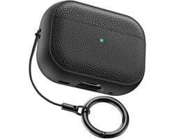 Allecto- Beschermhoesje voor Airpods Pro 3 - TPU - Lichtgewicht - Schokbestendig - Draagbaar - Zwart.