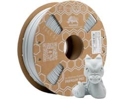 PLA Filament - 3D Print Materiaal - Modelbouw Printen - Hoge Laag Binding - 1 kg 1.75 mm - Grijs