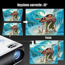 Aura® Mini beamers - Projector - Mini beamer - Wit -‎4cm x 4cm x 9cm — thumbnail 3