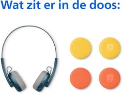 PHILIPS TAH2000TL/00 Draadloze on-ear koptelefoon - multipoint aansluiting - Retro Look - Light Weight - Teal Blauw — thumbnail 9